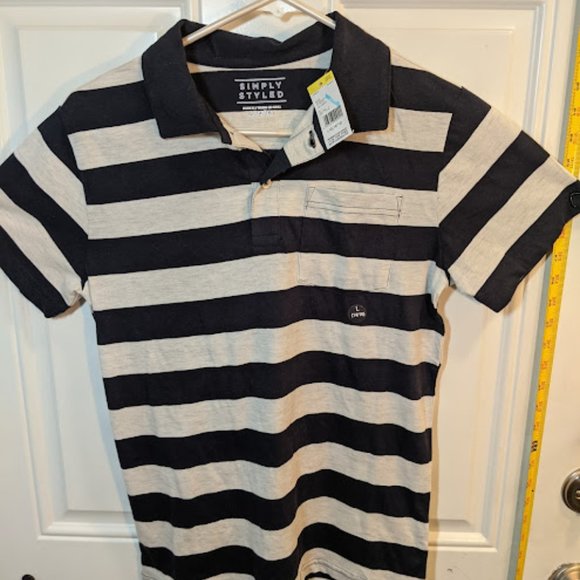 Bundle Simply Styled Brand - Boys Polo Shirt - Large 14/16 NEW - 3 Shirts - Picture 4 of 12